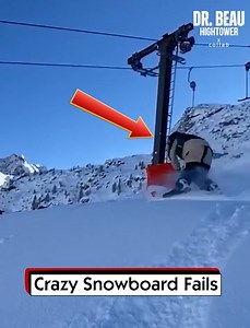 7K views · 109 reactions | Crazy Snowboard Fails | Dr. Beau Hightower | Facebook