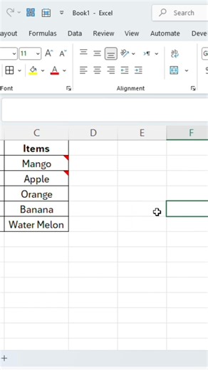 New Note in Excel | Majid Mazin