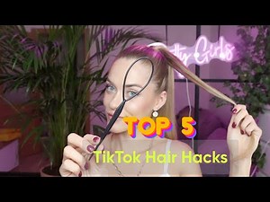 TOP 5 TITOK HAIR HACKS YOU NEED TO TRY