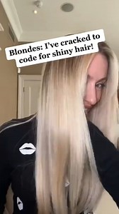 8.8K views · 30 reactions | @Brit Smith has cracked the code on blonde hair that shines! 朗 Dream Coat is her secret weapon when it comes to a smooth & sleek style  We’re obsessed! ✨ Get yours here: https://bit.ly/4aSPTVG | Color Wow | Facebook