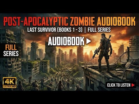 Post-Apocalyptic Zombie Audiobook – Last Survivor (Books 1–3) | Full Series