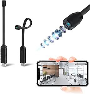 Hidden Camera Home and Office Security Camera 1080P Mini Portable Spy Camera Human Security Camera for Home Indoor and Outdoor Cameras