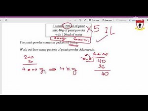 Mathematics secondary 1 Cambridge checkpoint April 2017 paper 1 part 2
