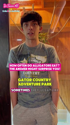 🪱🐊 Welcome to Gator Country Adventure Park, the largest alligator sanctuary in Southeast Texas! 🌿 Alligators have incredibly slow metabolisms, allowing them to go months between meals! At this sanctuary, they're fed sustainably with donated wild hogs and bones, providing essential nutrients like calcium. 🐊🌿 Curious about their diet? Watch to learn more! #AlligatorFacts #WildlifeConservation #ReptileCare #Discover #Travel #TravelBlog #SoloTravel #WomensTravel #TravelBlogger #TamaraMC