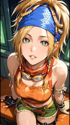 🌸💖Rikku | Final Fantasy X-2💖🌸 Source: Toon AnIme Drawn and Used Ai by owner of these! Thanks for sharing with us! 😊 . #FinalFantasy #FinalFantasyX #FinalFantasy10 #FFX #FF10 | Final Fantasy Characters