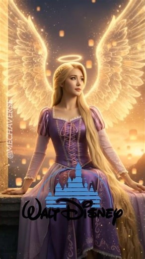 What If Disney Princesses are Angels EP2 #shorts #disney #angel #princess #ディズニー