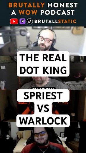 Shadow Priest vs Warlock. Who’s the real DoT class? #shorts #podcast #wow #worldofwarcraft #warcraft