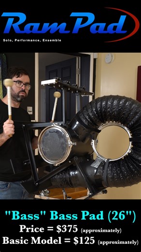 Eric Carr on Instagram: "This is a 26" RamPad Bass Drum"