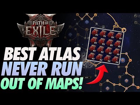 Path of Exile 2 Best Atlas Tree Setup for Currency and Waystones ~NEVER RUN OUT OF T15 MAPS AGAIN!~