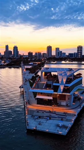 16K views · 318 reactions | Day or night, the St. Pete Pier is the place to be ☀️ Come for the sunshine and waterfront views, stay for the sunset and evening breeze.  @lakelandfromthetop @sarasota_drone | St. Pete Pier | Facebook
