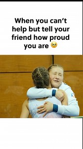 Seeing your friends succeed can mean everything 💙 #Gymnastics | #Trampoline | European Gymnastics
