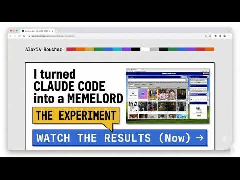 Turn Claude Code Into a Memelord - Memelord.com Review