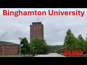 Binghamton University, State University of New York (SUNY), Campus Tour