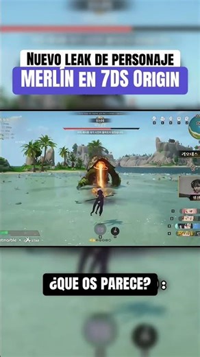 ‼️ Nuevo Leak de MERLIN en Seven Deadly Sins Origin (Gameplay)