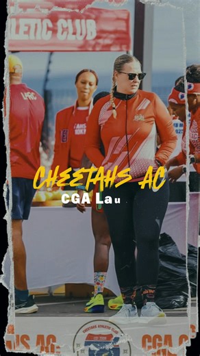 @cheetahs Athletics Team CGA launch ❤️✨👟 with @Run Alex Experience 🍉