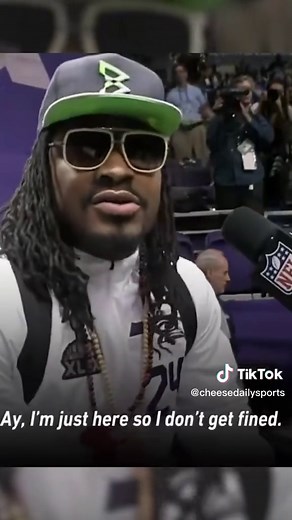 Marshawn Lynch's Classic Interview: Just Here to Avoid Fines