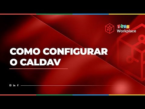 Como configurar o CALDAV