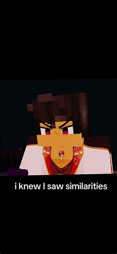 Am I the only person who are similarities #aphmaucrew #minecraft #my￼street #aphmau #aaron