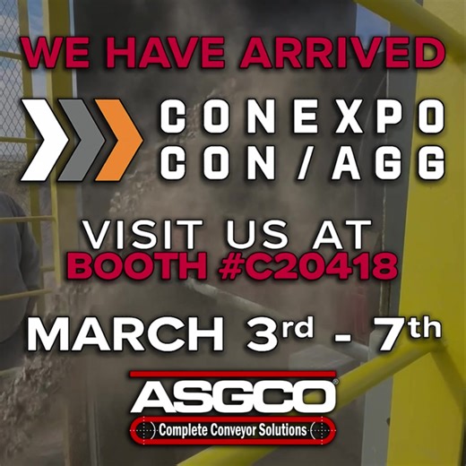 We’ve arrived at CONEXPO-CON/AGG, North America’s largest construction trade show and gathering place for equipment manufacturers, contractors, and innovators from across the industry. This event brings together thousands of professionals focused on the latest advancements in construction, aggregates, materials processing, safety, and productivity. The energy on the show floor is incredible and the opportunities to learn, connect, and explore cutting edge solutions are unmatched. The ASGCO team 