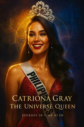 The Story of Catriona Gray in 1 Minute #JourneyInTimeAIPH #CatrionaGray #MissUniverse