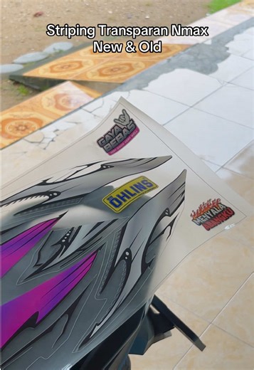 Striping Transparan for Nmax: New and Old Models