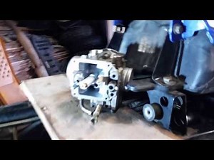 How to rebuild a carburetor on a 700 / 500 Polaris Sportsman part 2.
