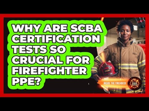 Why Are SCBA Certification Tests So Crucial For Firefighter PPE? - Inside the Firehouse