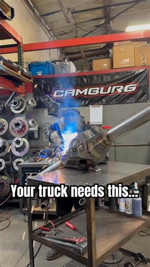 Welding up another #Camburg rearend housing. Tag a buddy who needs one for his rig!