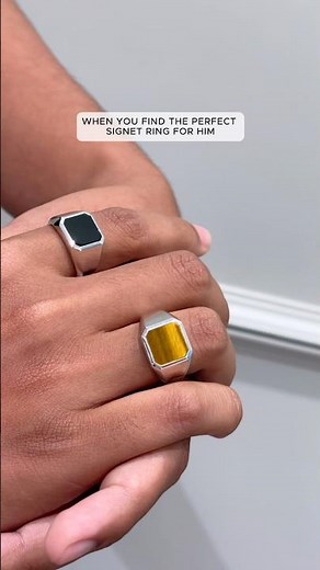 HABIB When You Find The Perfect Signet Ring For Him