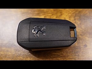 Peugeot Key Fob Battery Change (How To)