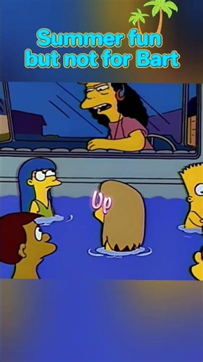 Summer fun… but not for Bart#shorts#edit