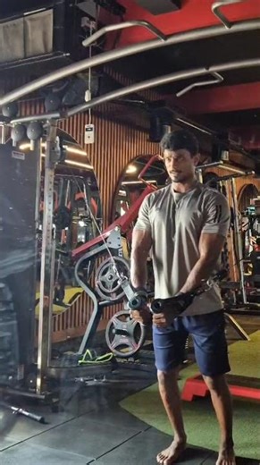 Chest workout in Cable crossover machine