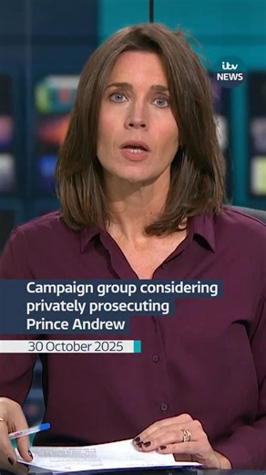 The campaign group ‘Republic’, that aims to see the monarchy abolished, is considering privately prosecuting Prince Andrew #itvnews | ITV News