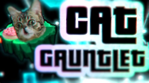 I Beat Every Level in the Cat Gauntlet | 100% Geometry Dash 2.1