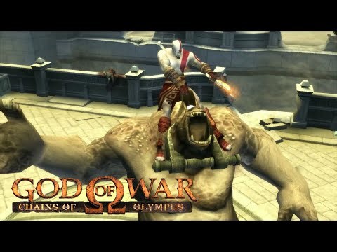 Kratos vs Cyclops - Brutal One-Eyed Beast Battle | God of War: Chains of Olympus