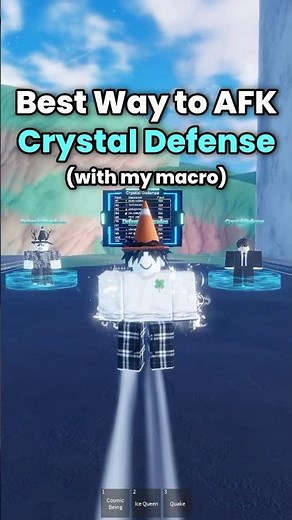 BEST AFK Method for CRYSTAL DEFENSE in Sailor Piece! #sailorpiece #roblox #anime