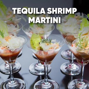 2.8K views · 69 reactions | When one mentions the word martini, all I can hear is that famous line from James Bond, “shaken, not stirred.” But what if we add shrimp and make it Mexican style? The citrus, chiles, and olive brine work well together to create this unique, flavorful and warm version of a Mexican martini -- if you add tequila, so much the better! Find all the details and instructions here: https://buff.ly/3w3S9rs #shrimp #tequila #martini | Hispanic Kitchen | Facebook