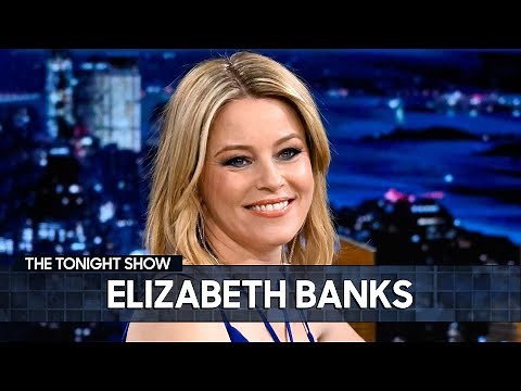 Elizabeth Banks Keeps the Head of Cocaine Bear in Her Office | The Tonight Show