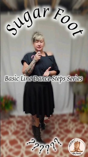 Beginner Line Dance Basics | How to Do a Sugar Foot | Easy Step-by-step Tutorial