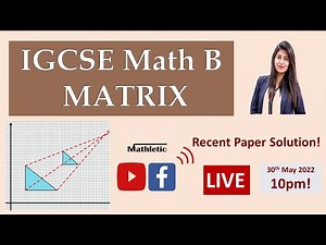 IGCSE Math B Matrix Transformation!