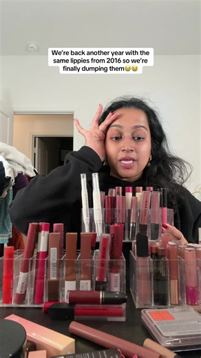 Decluttering Brown Lipsticks: A Makeup Journey