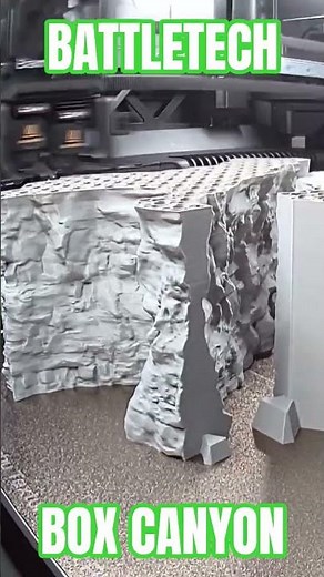 3D PRINT BOX CANYON #battletech