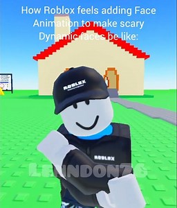 How Roblox feels adding Face Animation to make scary Dynamic faces be like: #roblox #kgz #kgzstudio