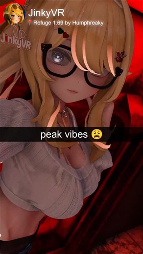 🐇Jinky🥕 || Blonde Bimbo Bunny Vtuber on Instagram: "Clubbing on a weekday~ . . . . . #vrchat #vtuber #vrchatavatar #jinkyvr"