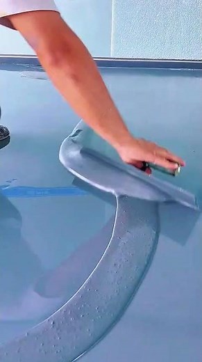 Floor coating construction