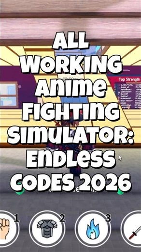 All New Codes in Anime Fighting Simulator Endless Roblox (Update)