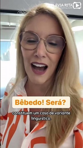 Drunk or drunk? Both are right! | Prof. Flávia Rita