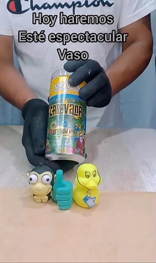 7.2K views · 83 reactions | Un espectacular vasito Antares caravana  #tutorial #vaso #facebook | Elpouyo | Facebook