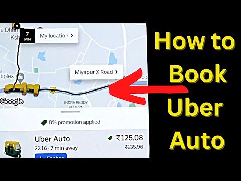 How to Book Uber Auto