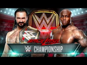 WWE Backlash 2020 - Official Match Card HD v2